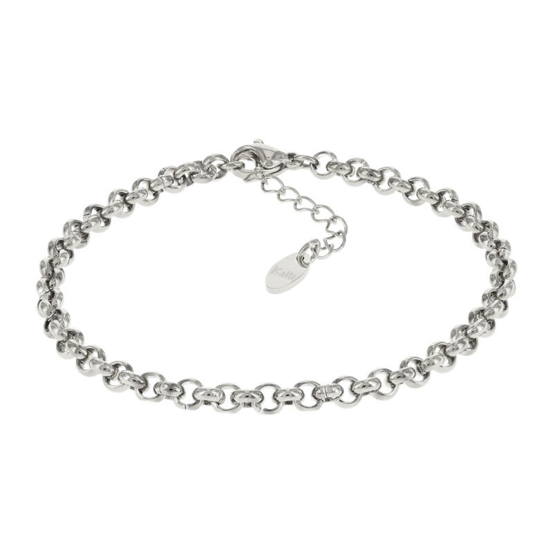 2513 Schakelarmband Zilver Jasseron 4mm Kalli Jewelry