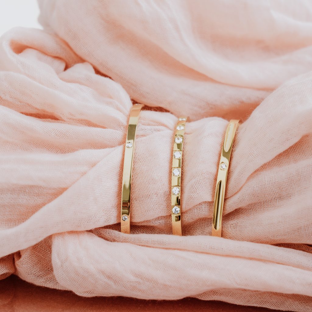 Armbanden Zirkonia Goud sieraden inspiratie Kalli Jewelry